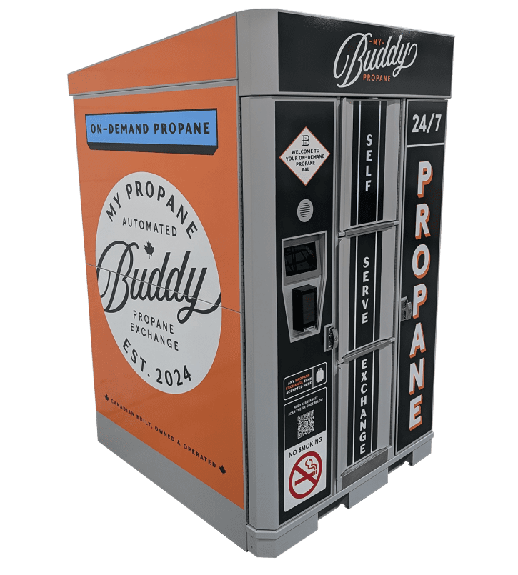 Propane buddy kiosk